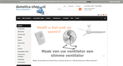 Desktop Screenshot of domotica-shop.nl