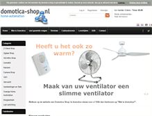 Tablet Screenshot of domotica-shop.nl